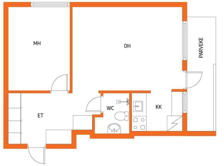 라펜란타 Ydinkeskusta Kaksio Saimaa Naekymillae, Ac, Wifi, Parveke 아파트 외부 사진